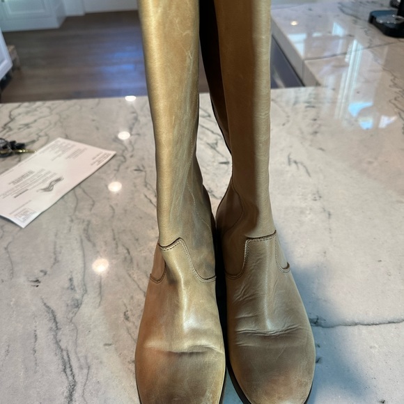 J Crew leather boot wide calf - Picture 3 of 6